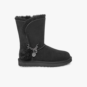 Ugg Classic Mini Charms Women Classic Boots Black (5247TYRQL)